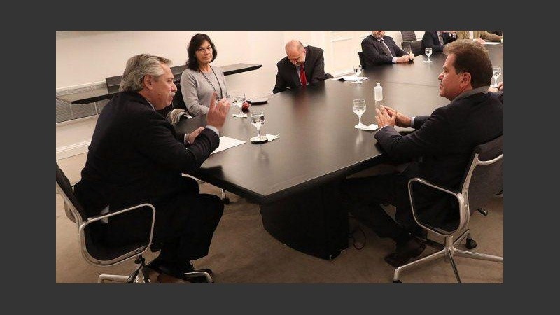 El presidente dijo que sólo se encontró una vez con Sergio Nardelli, hombre fuerte de Vicentín.