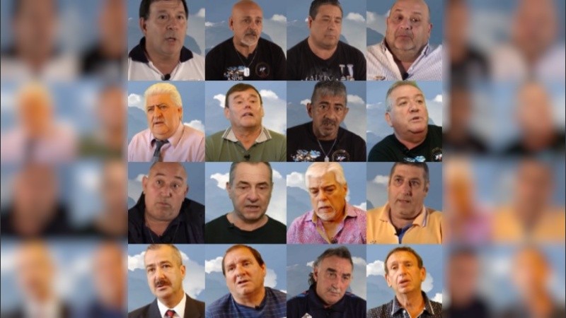 El archivo oral del Museo de la memoria de Rosario está integrado por 21 voces.