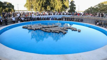El acto por el Día del Veterano y de los Caídos en Malvinas este viernes por la tarde en el Parque Nacional a la Bandera.