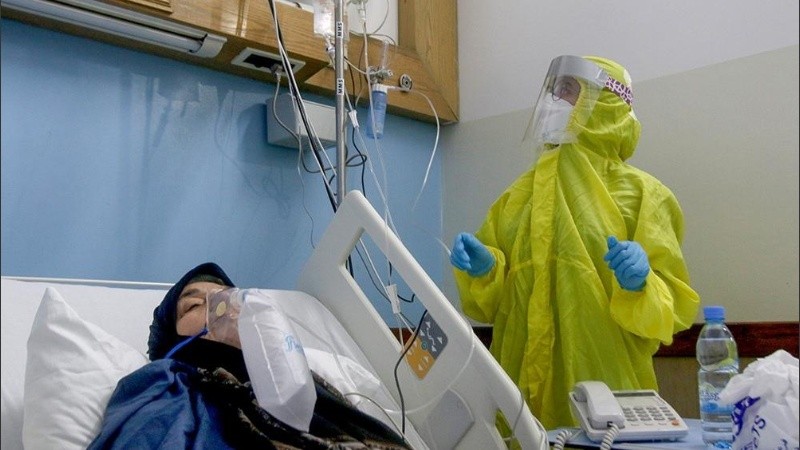 Irán es el país de Medio Oriente más afectado por la pandemia.