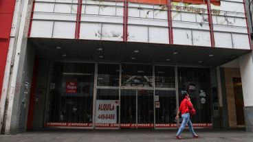 Peatonal Córdoba entre Mitre y Sarmiento.