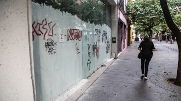 Una postal de peatonal Córdoba.