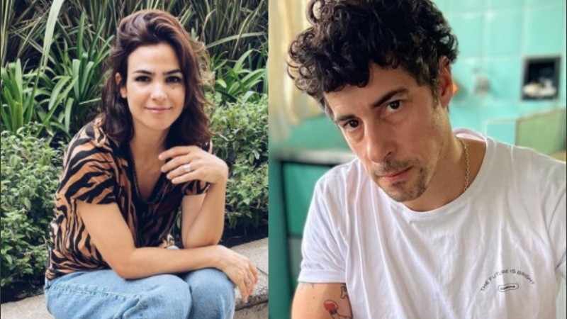 Agustina Cherri y Esteban Lamothe.