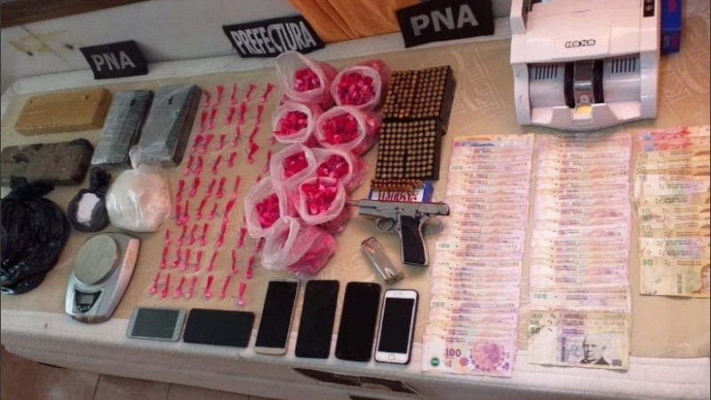 Los procedimientos fueron encabezados por Prefectura.