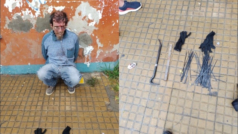 El acusado había robado 10 mil pesos y al intentar escapar otro testigo lo atrapó.