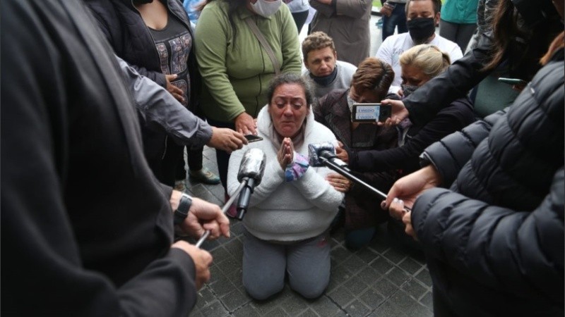 La súplica desesperada de la madre de Diego este domingo en Fiscalía