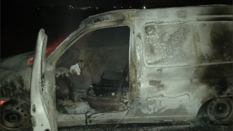 Así quedó el utilitario. 