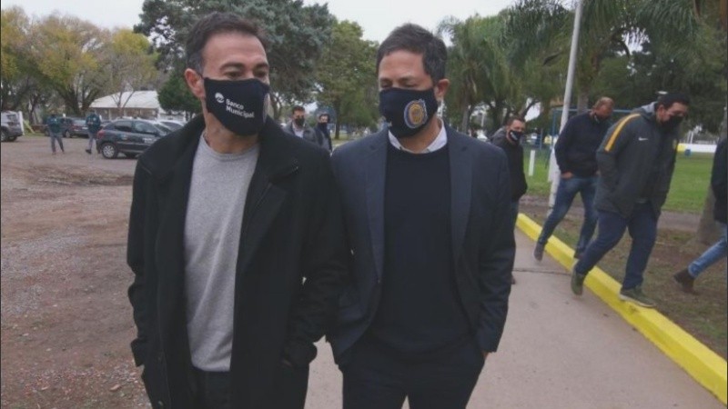 Di Pollina junto al Kily.