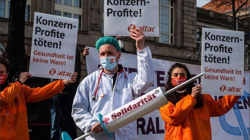 Más de 100 países respaldan la exención.