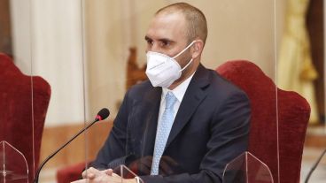 El ministro de Economía argentino en la gira europea.