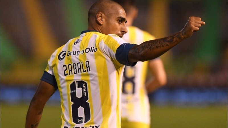 Zabala, con toda la alegría en ese puño apretado.