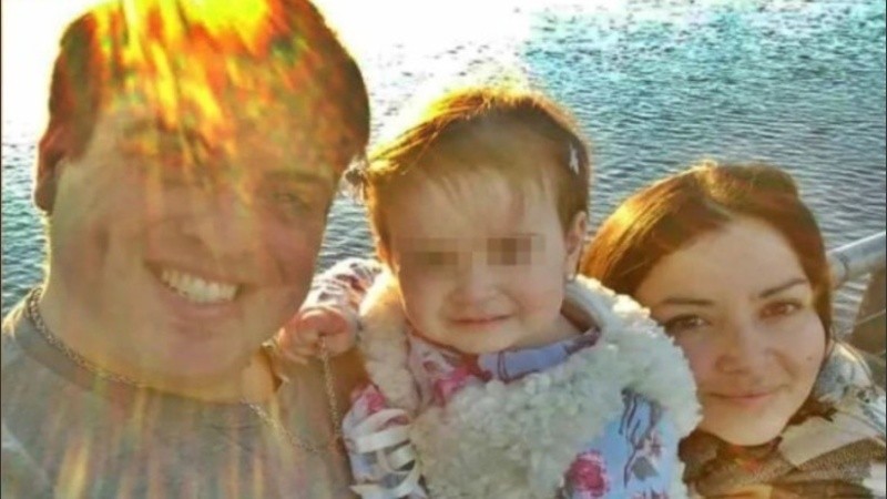 Charly, Pamela y la pequeña Brisa antes del coronavirus. 