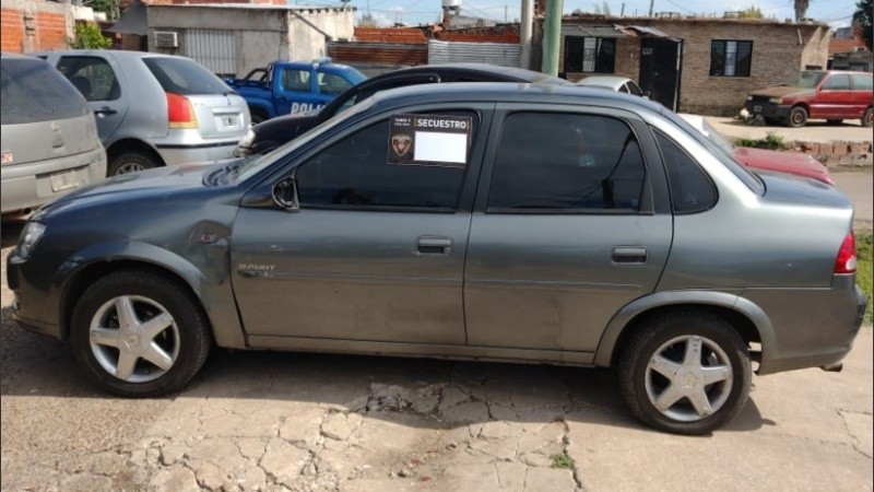 El auto fue trasladado a la seccional 32ª.