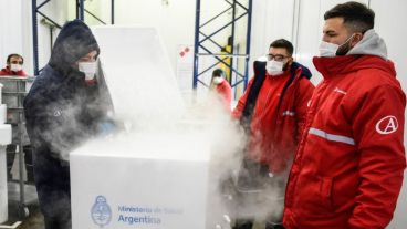 Tras el control térmico y fraccionamiento en Benavidez, empezó la distribución a todo el país.