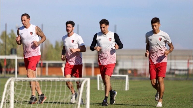 Newell's entrena distendido luego del triunfo ante Patronato.