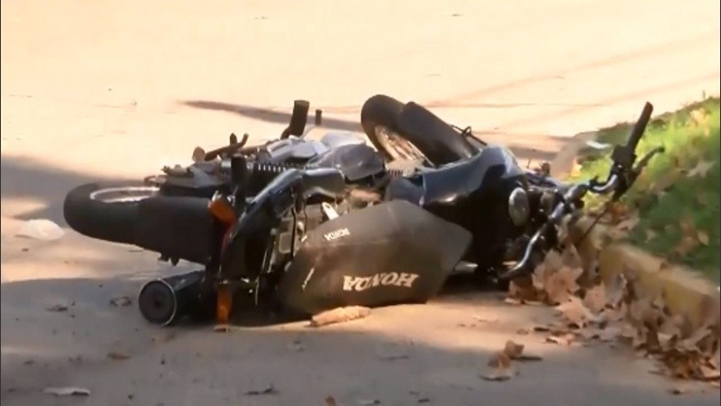 Robo, persecución y ladrón herido. 