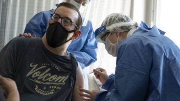 En Santa Fe se vacunaron más de 16 mil personas con discapacidad.