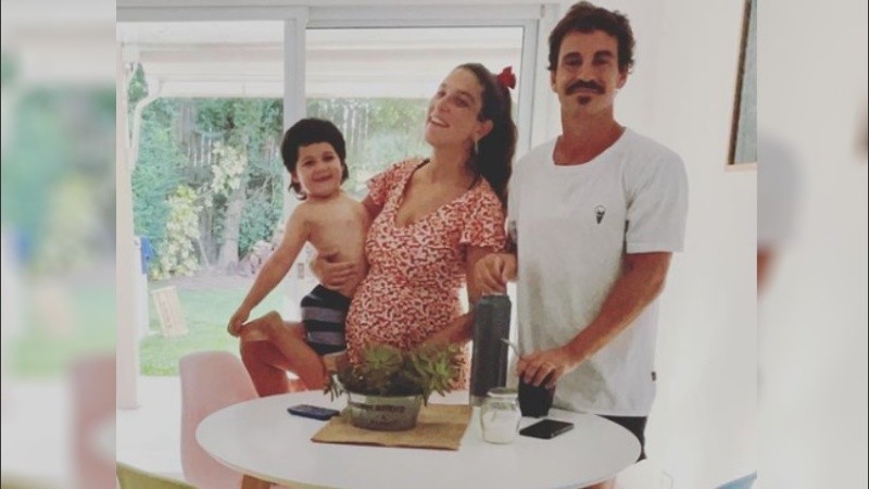 Toribio, Juana Repetto y Sebastián Graviotto.