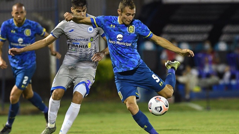 Marco Ruben tuvo un par de chances, pero su puntaje no fue bueno. 