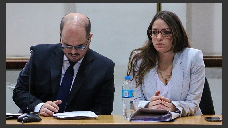 Los fiscales Narvaja y Haurigot, al frente de la acusación.