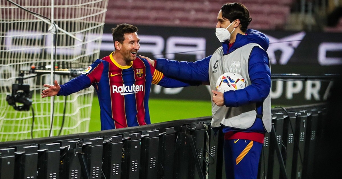 Doblete de Messi para la goleada de Barcelona ante el Getafe y ...