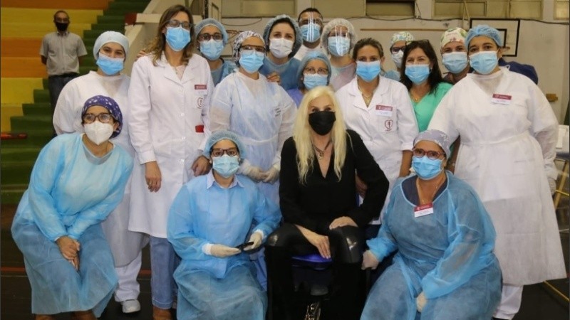 La diva está instalada en Uruguay desde marzo del año pasado.