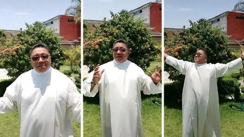  El sacerdote afirma que la religión y la vida cotidiana no están separadas.