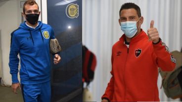 Marco Ruben y Maxi Rodríguez volverán a verse las caras en un nuevo clásico rosarino.