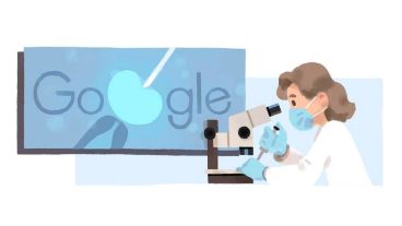 Google recordó a la científica con uno de sus tradicionales "doodles".