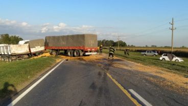 Los siniestros viales se multiplican en la época de cosecha gruesa en la región.