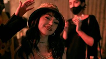 Tras el show, la rosarina agradeció en redes a todo el equipo del Late Night Show por el espacio.