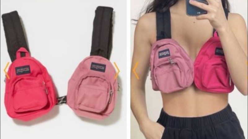 Mirá el corpiño mochila para llevar de forma segura dinero, llaves y el  celular | Rosario3