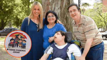Su amiga, presentó el pasado miércoles ante el Concejo Municipal de Rosario, que la plaza de inclusión y las plateas accesibles del Anfiteatro lleven el nombre de "Maria Rosa Moreno"