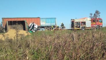 Nuevo siniestro con fallecidos en rutas del sur santafesino.