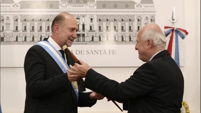 “Quiero desearle, fervientemente, una pronta mejoría y recuperación”, sostuvo el mandatario santafesino.