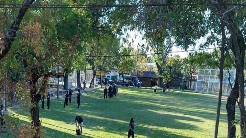 Por el episodio no hubo detenidos. 