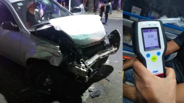 El conductor tenía niveles elevados de alcohol en sangre.