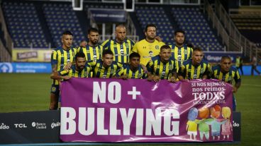 Los once que iniciaron el cotejo ante Newell's.