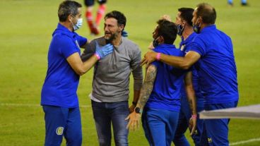 El Kily, emocionado por la victoria de su Central