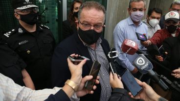 El ministro de Seguridad de la provincia, Jorge Lagna.