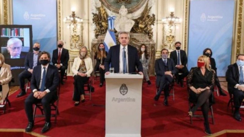 El escrito lleva la firma del secretario de Comunicación y Prensa de Nación, Juan Pablo Biondi.