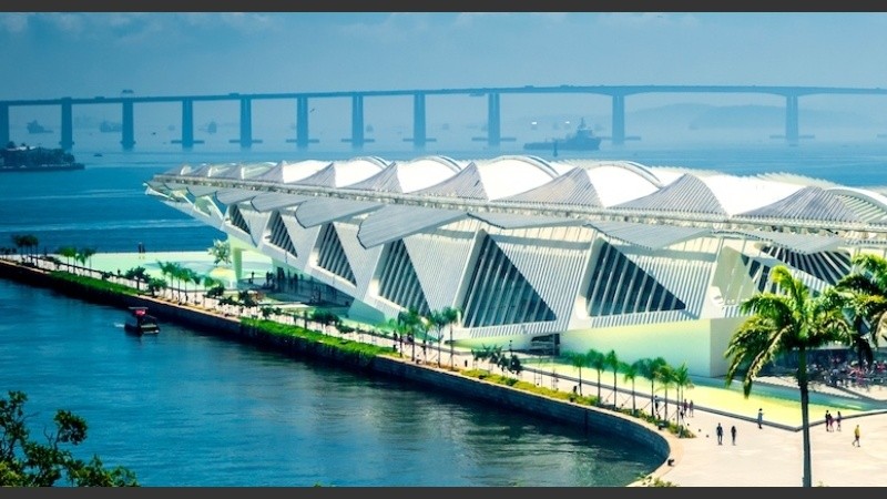 El Museo del Mañana en Brasil es una de las construcciones ecológicas más grandes de Latinoamérica
