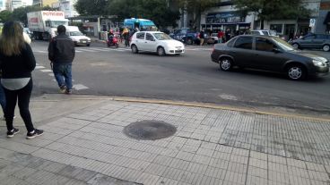 El siniestro vial ocurrió este miércoles a la tarde en zona norte.