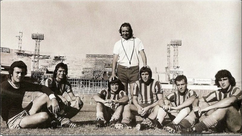 La foto que Rosario Central utilizó en posteo en redes sociales.