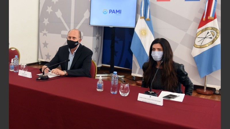 Volnovich compartió reunión con Perotti, Martorano y Javkin. 