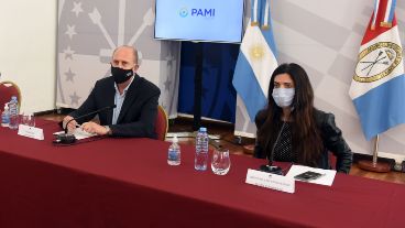 Volnovich compartió reunión con Perotti, Martorano y Javkin.