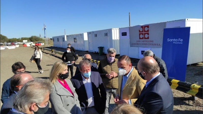 El anuncio fue acompañado por la senadora Sacnun.