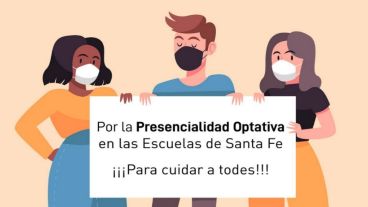 "Presencialidad optativa", la propuesta de la organización "Familias por la salud y la educación pública"