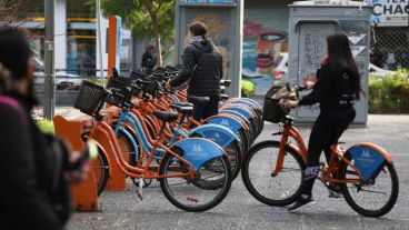 Crece el uso de bicicletas públicas en Rosario