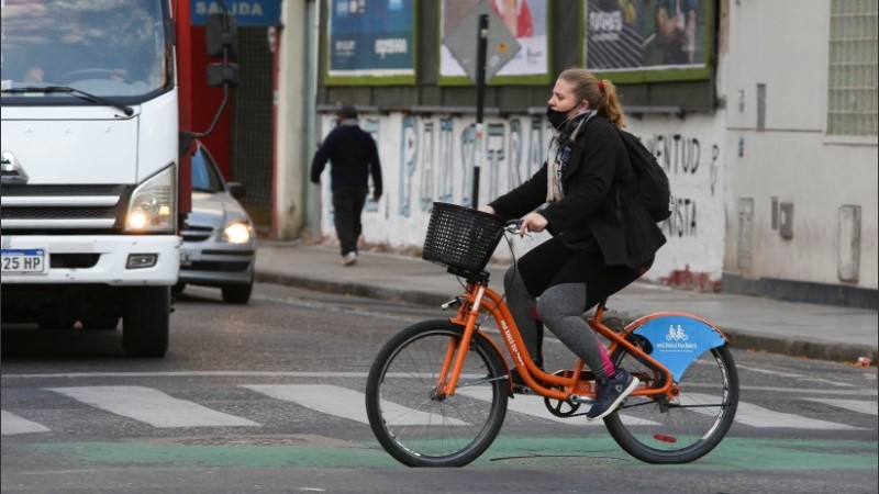 Crece el uso de bicicletas públicas en Rosario
